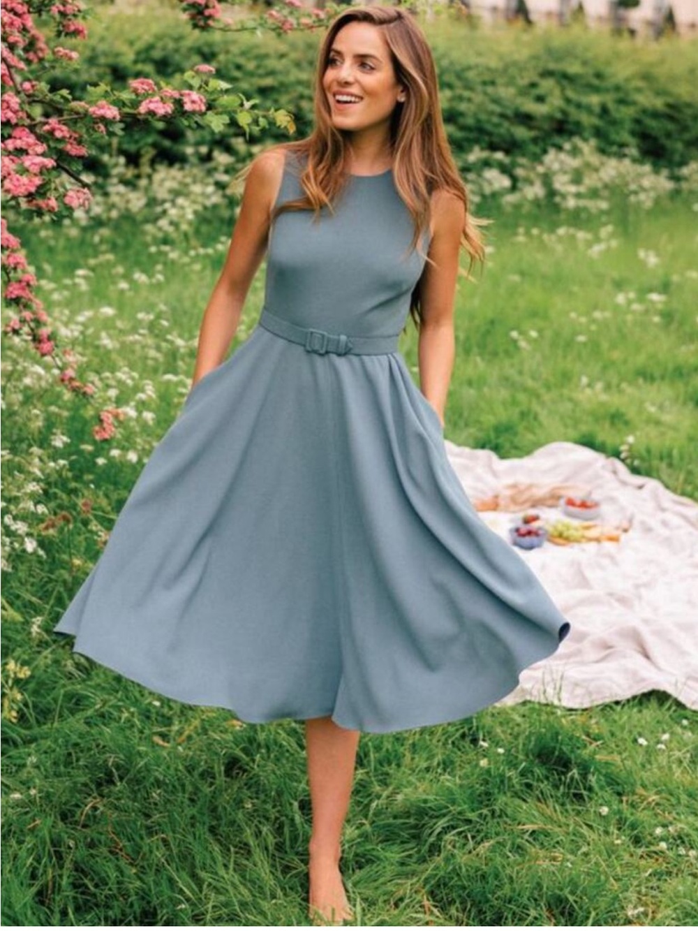 Gal Meets Glam Kaye Flare Full Circle Dress Size 6